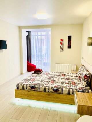 Апартаменты LUX apartments RIVER PARK Днепр Апартаменты с 1 спальней-17