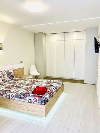 Апартаменты LUX apartments RIVER PARK Днепр Апартаменты с 1 спальней-9